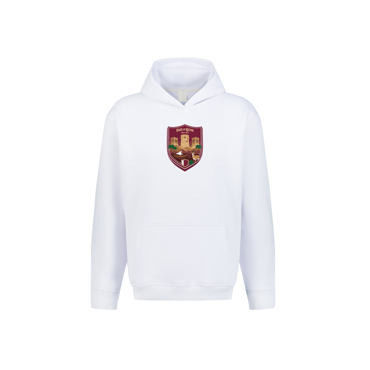 State of Qatar Crest Hoodie