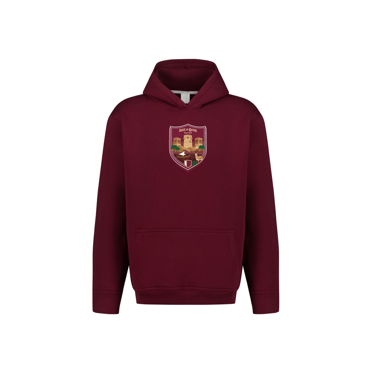 State of Qatar Crest Hoodie