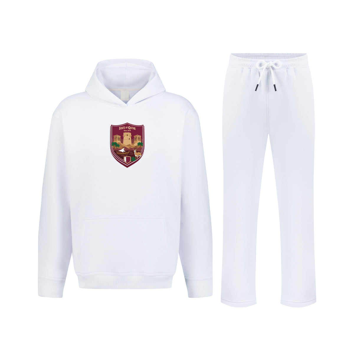 State of Qatar Crest Set