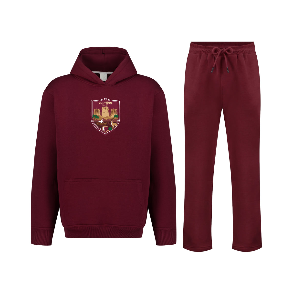 State of Qatar Crest Set