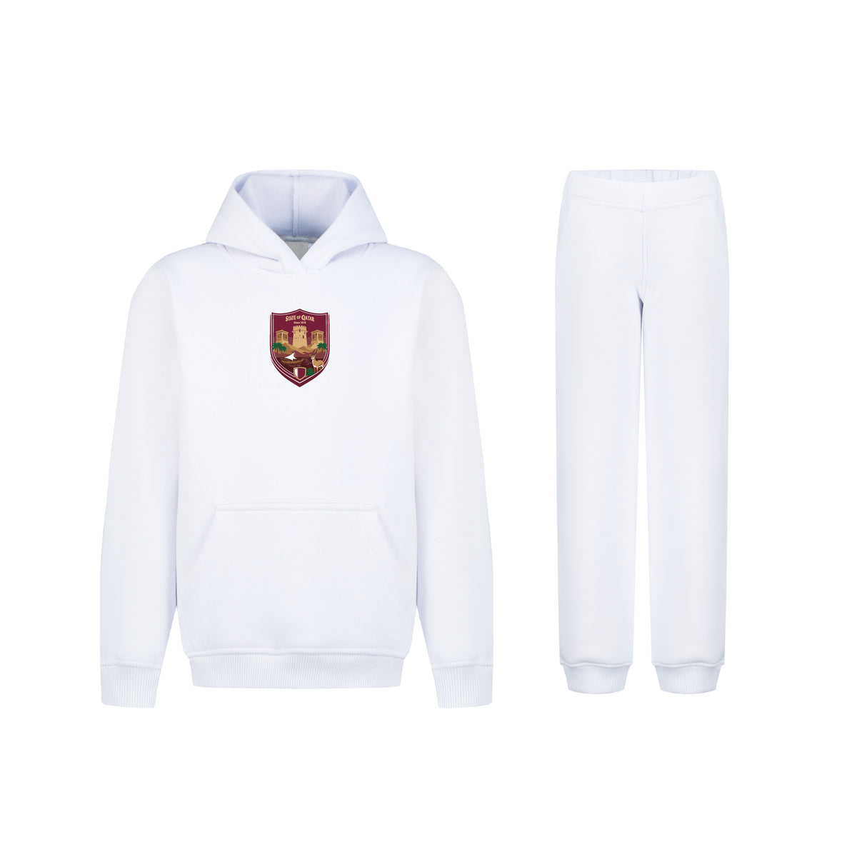 Kids State of Qatar Crest Set