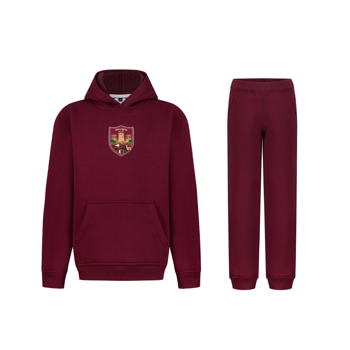 Kids State of Qatar Crest Set