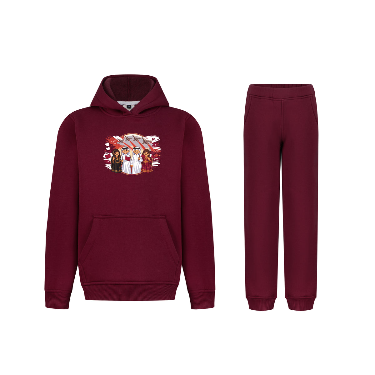 Kids Qatari Family Set