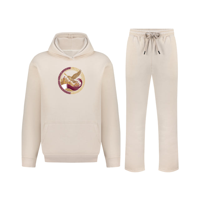 Golden Falcon Medallion Set