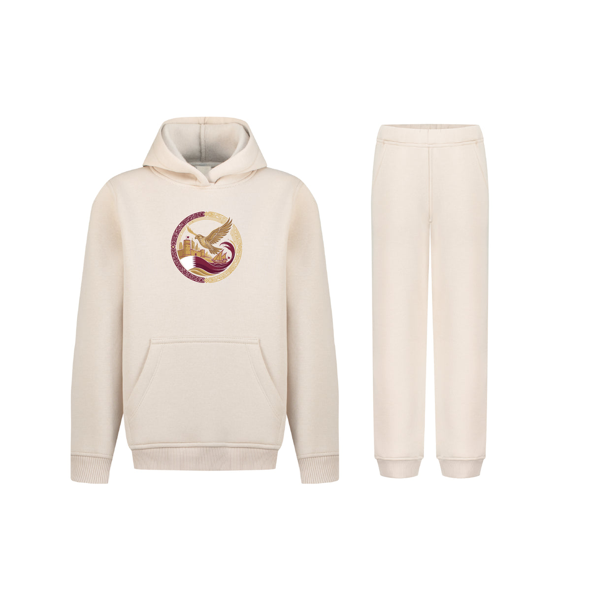 Kids Golden Falcon Medallion Set