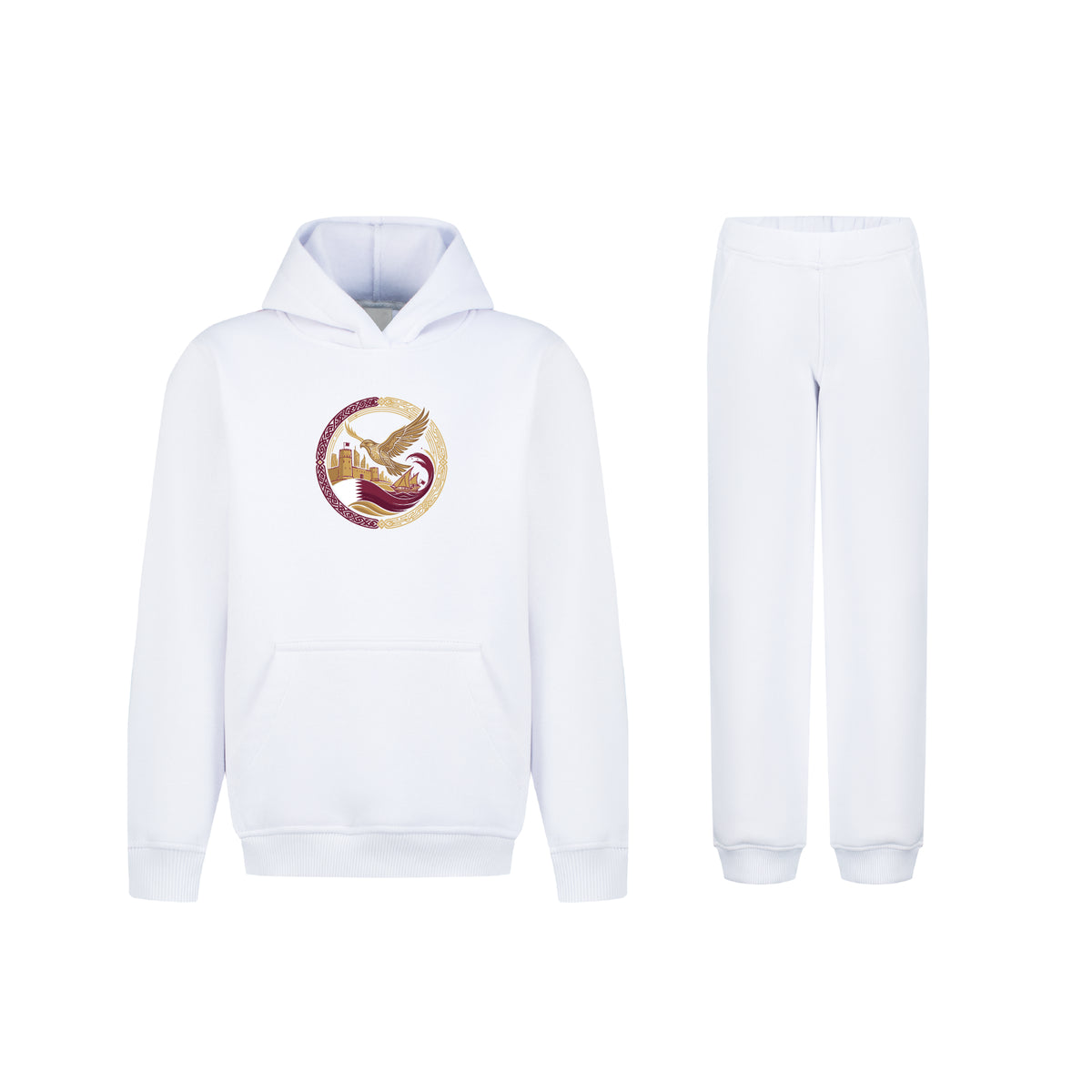 Kids Golden Falcon Medallion Set