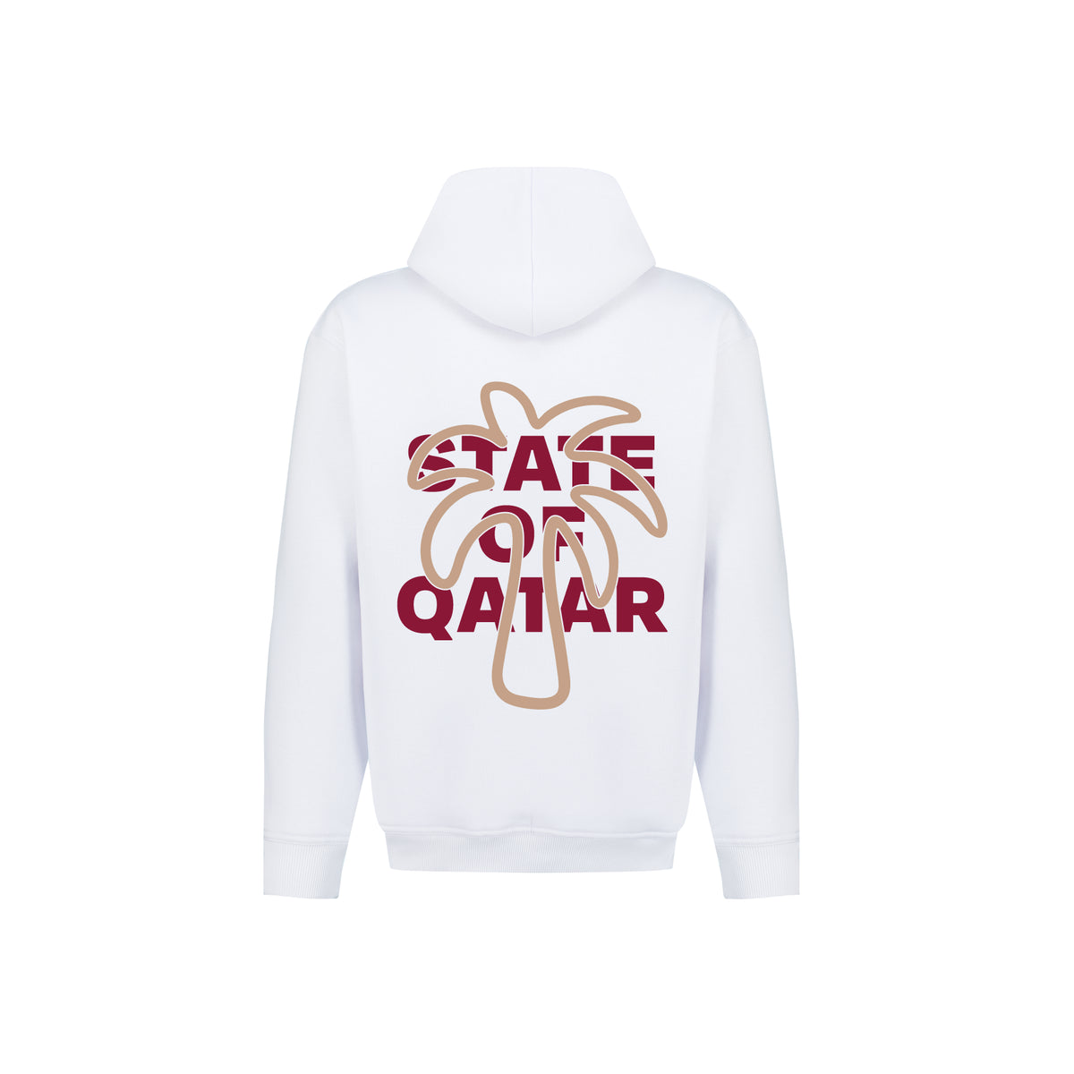 State of Qatar Palm Hoodie