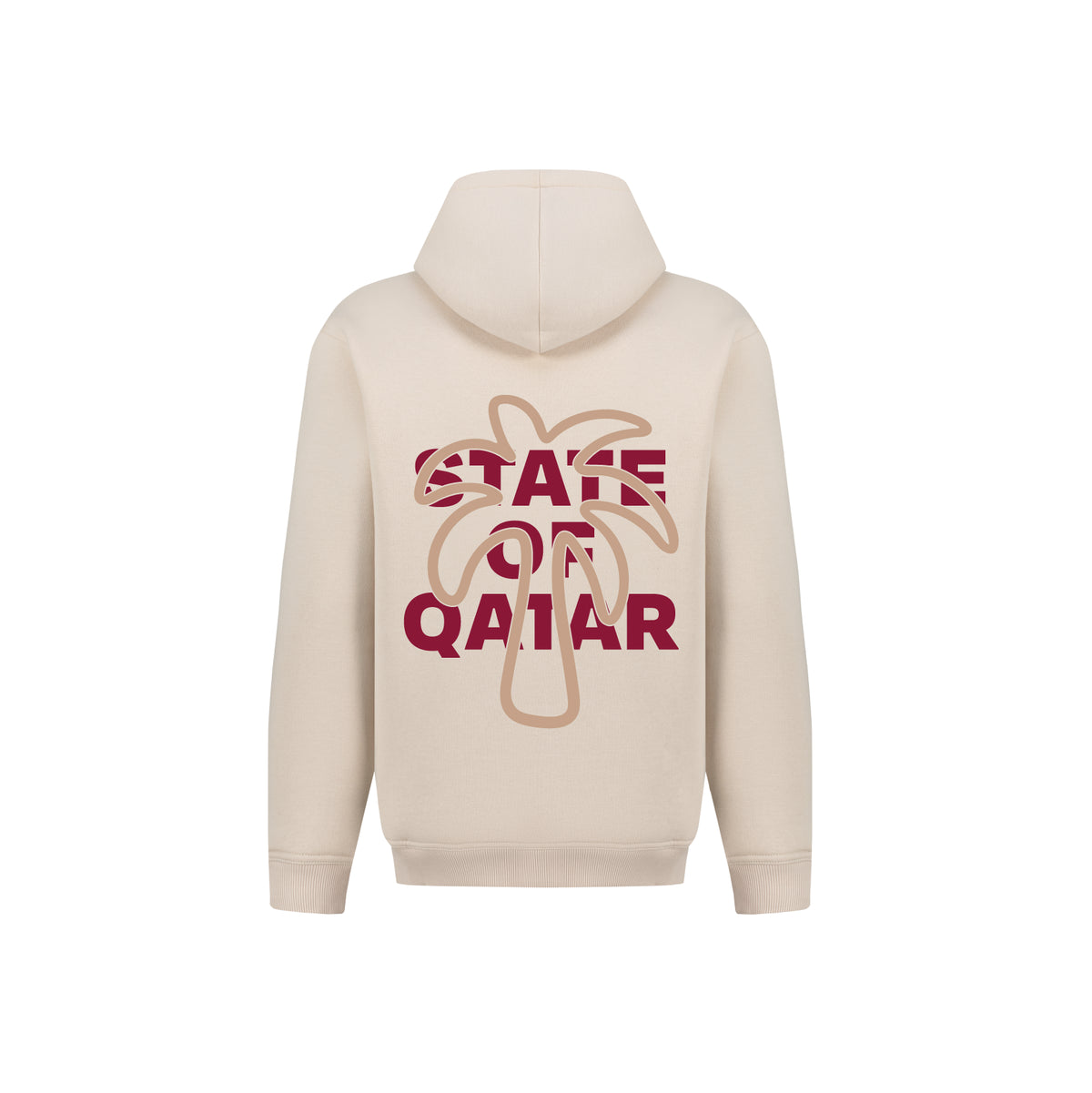 State of Qatar Palm Hoodie