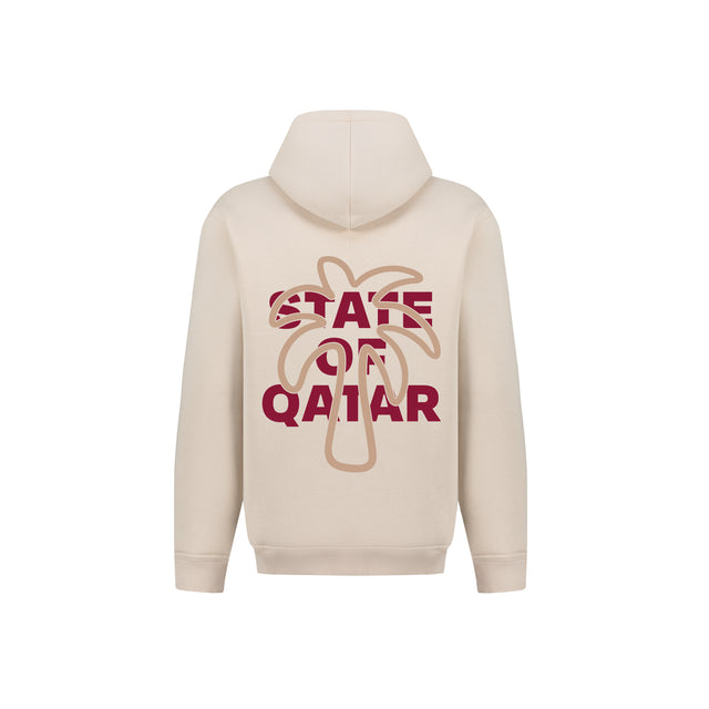 State of Qatar Palm Hoodie