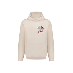 Qatar Line Art Landmarks Hoodie
