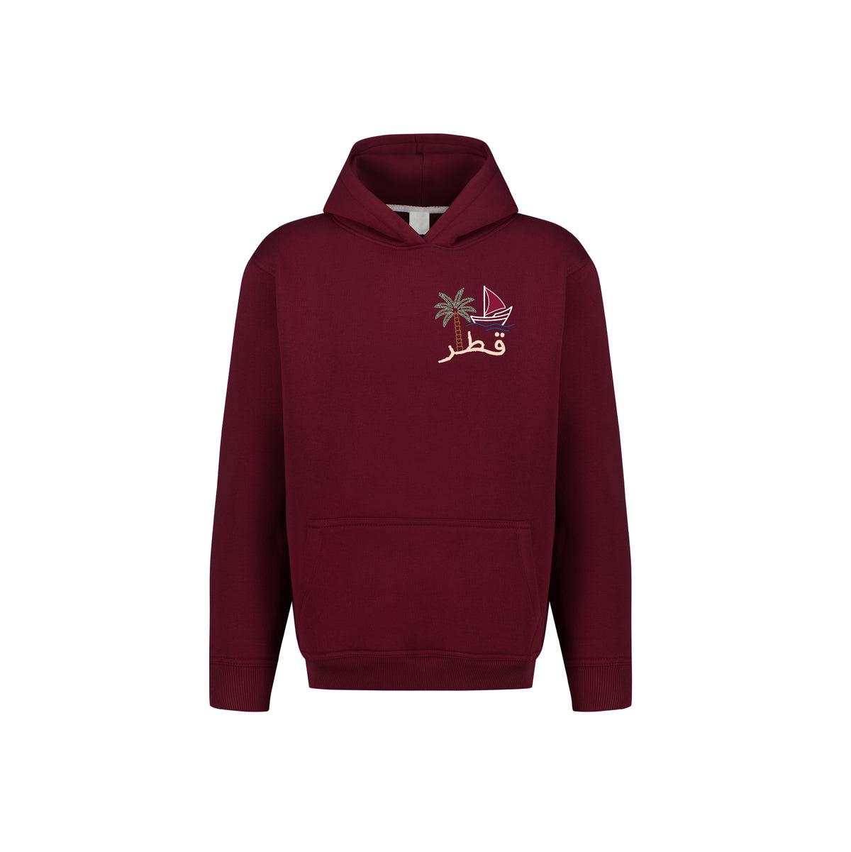 Qatar Line Art Landmarks Hoodie