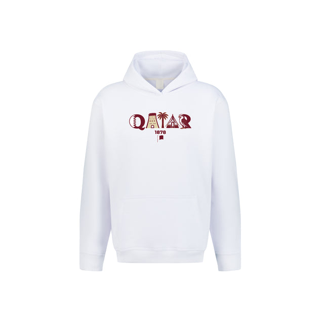 Qatar Heritage Letters Hoodie