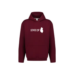 State of Qatar Falcon Stamp Hoodie