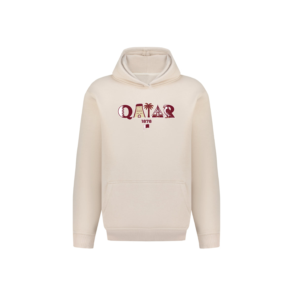 Qatar Heritage Letters Hoodie