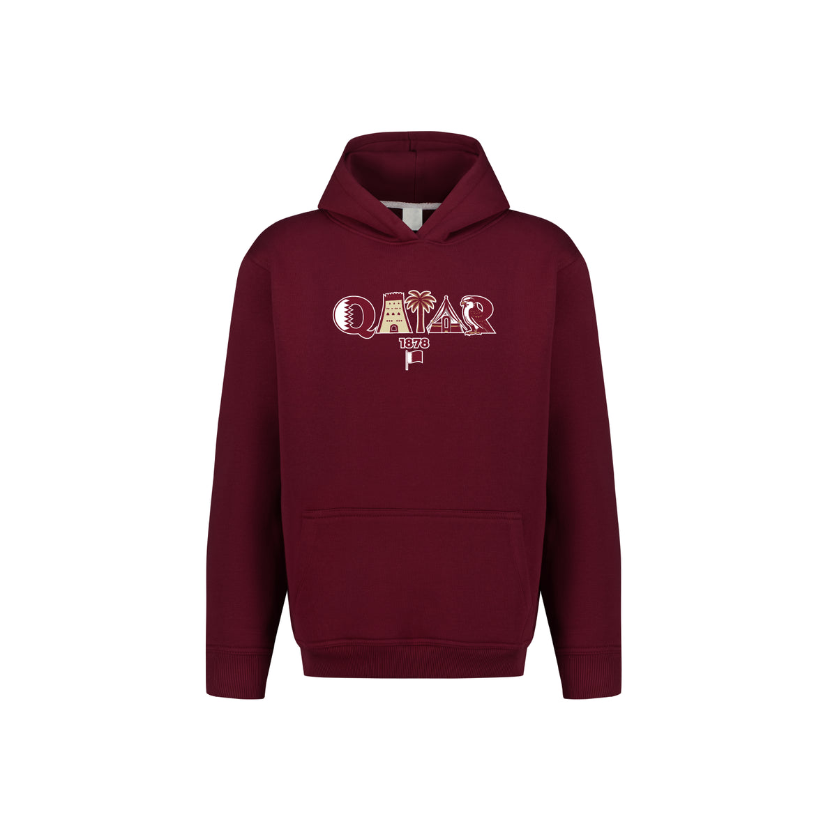 Qatar Heritage Letters Hoodie