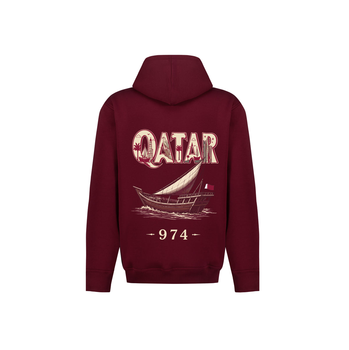 Qatar Dhow 974 Hoodie