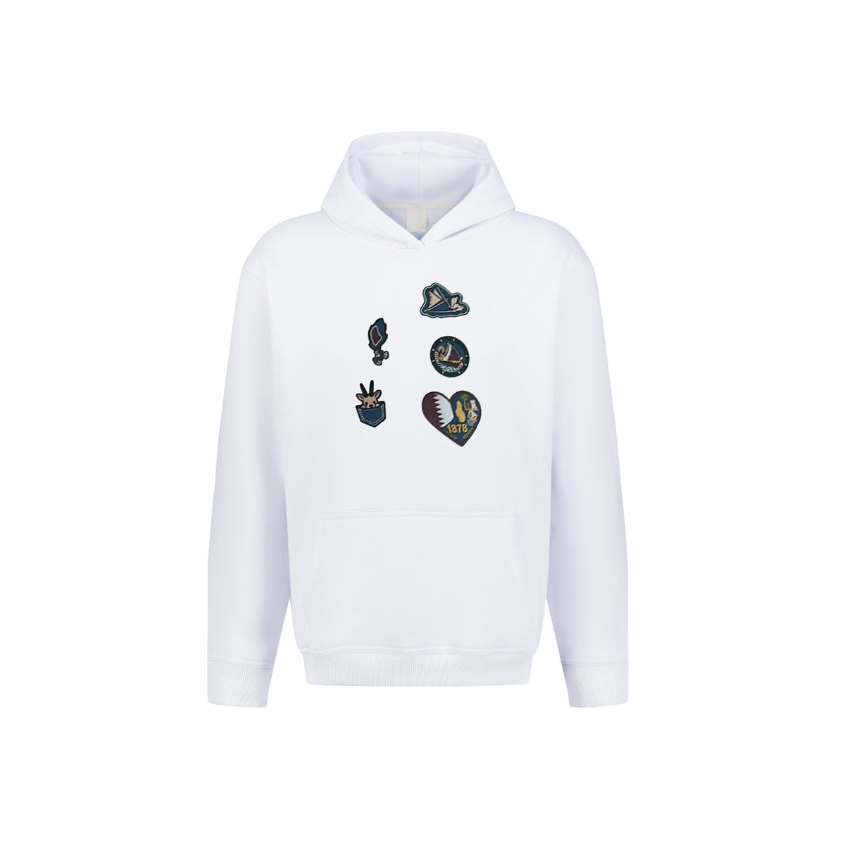 Qatar Patches Hoodie