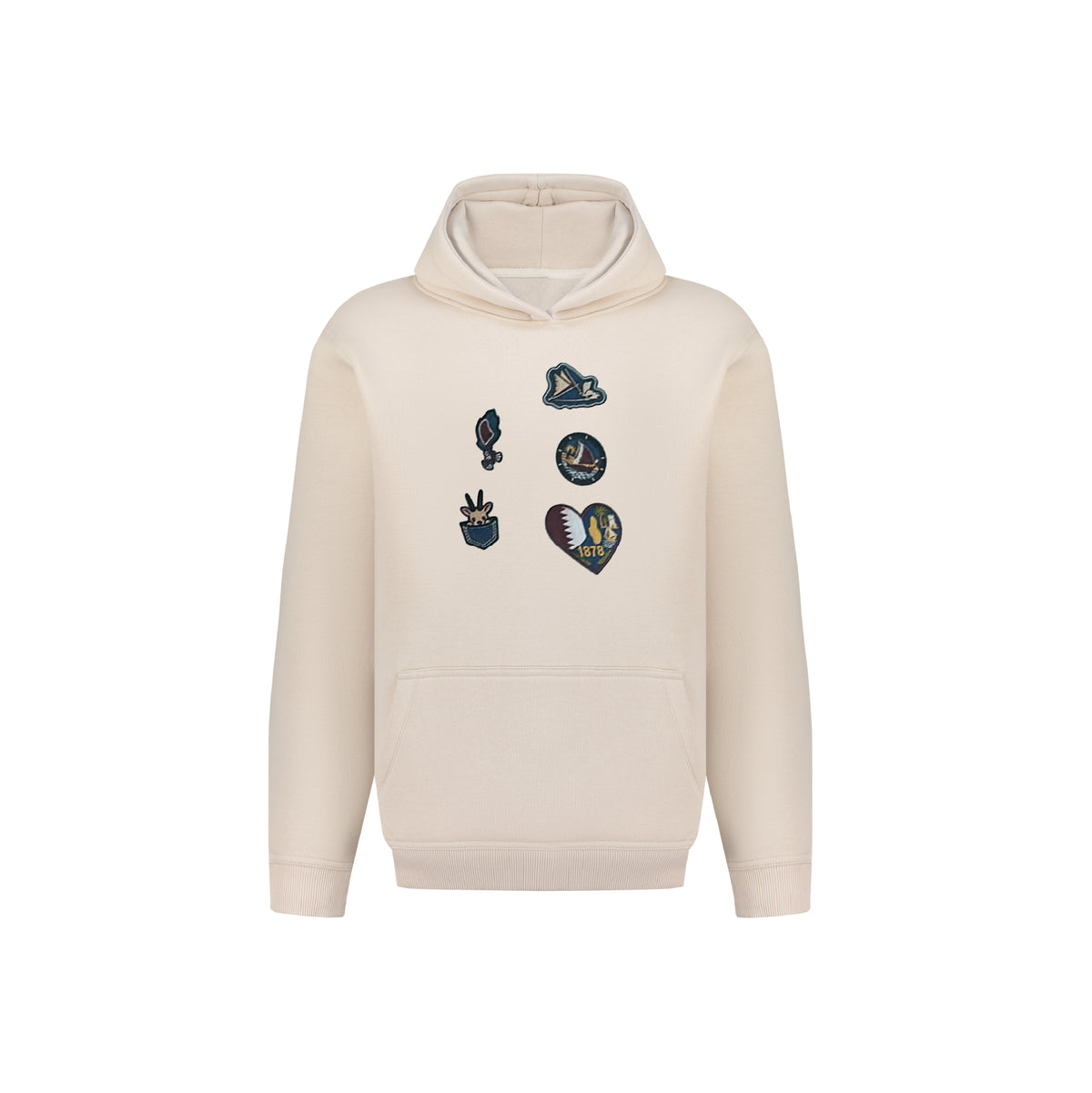 Qatar Patches Hoodie