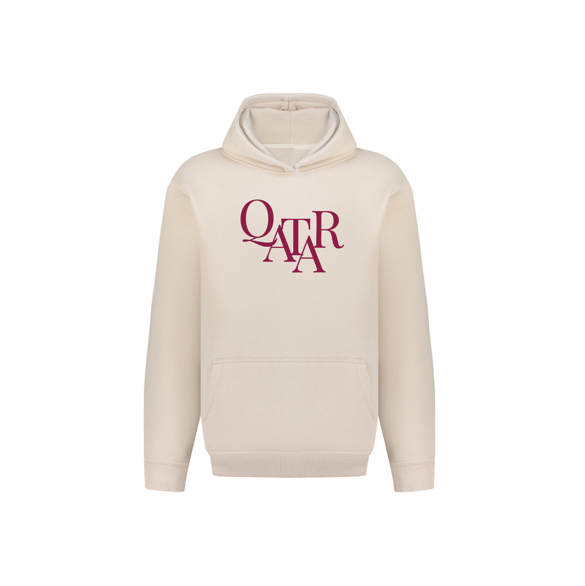 Qatar Serif Monogram Hoodie