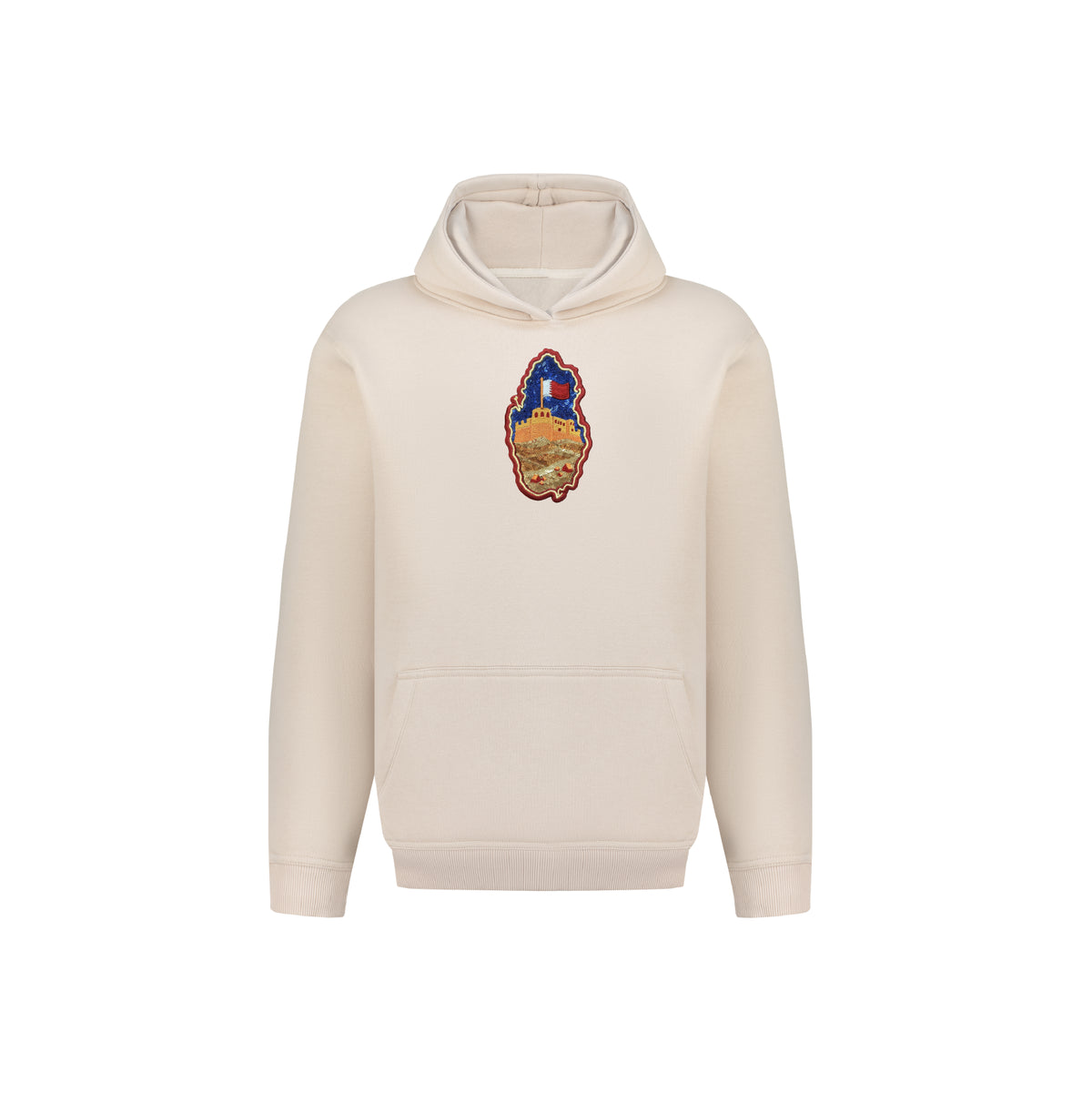 Qatar Map Fort Patch Hoodie