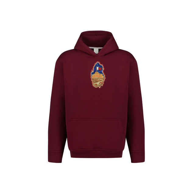 Qatar Map Fort Patch Hoodie